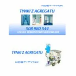 Tynki maszynowe gipsowe, cementowo-wapienne