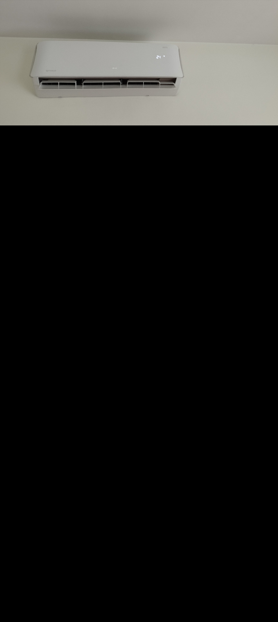 Inwestycja prywatna 2xmultisplity. Montaż jednostki zewnętrznej z rusztowania. Klient bardzo zadowolony :)