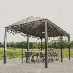 Altana ogrodowa wraz z meblami