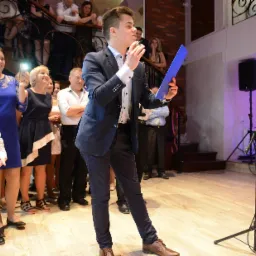 Pokaz iluzji na weselu w Jarosławiu