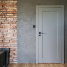 Szare drzwi wewnętrzne Erkado