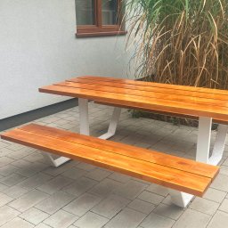 Usługi Ślusarsko - Spawalnicze Bartosz Bałażyk - meble ogrodowe, zestaw obiadowy