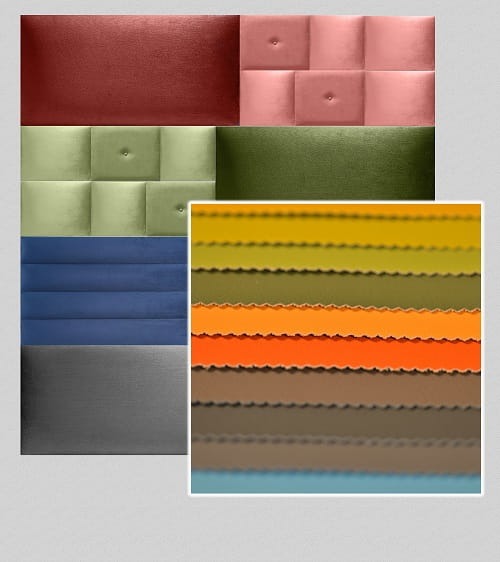 Panele tapicerowane STANDARD z ekoskóry SOFT