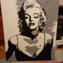 Namaluje dowolny obraz znanych ikon lub wybranej rzeczy farbami akrylowymi