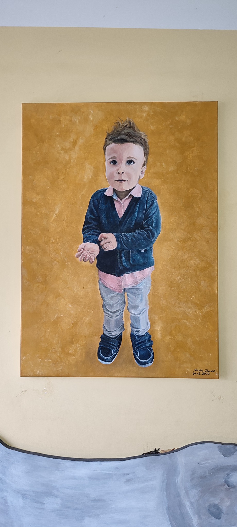 Obraz olejny na płótnie 70/50cm. Malowany ze zdjęcia na zamówienie.