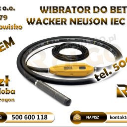 Wynajem. Wibrator pogrążalny do betonu Wacker Neuson