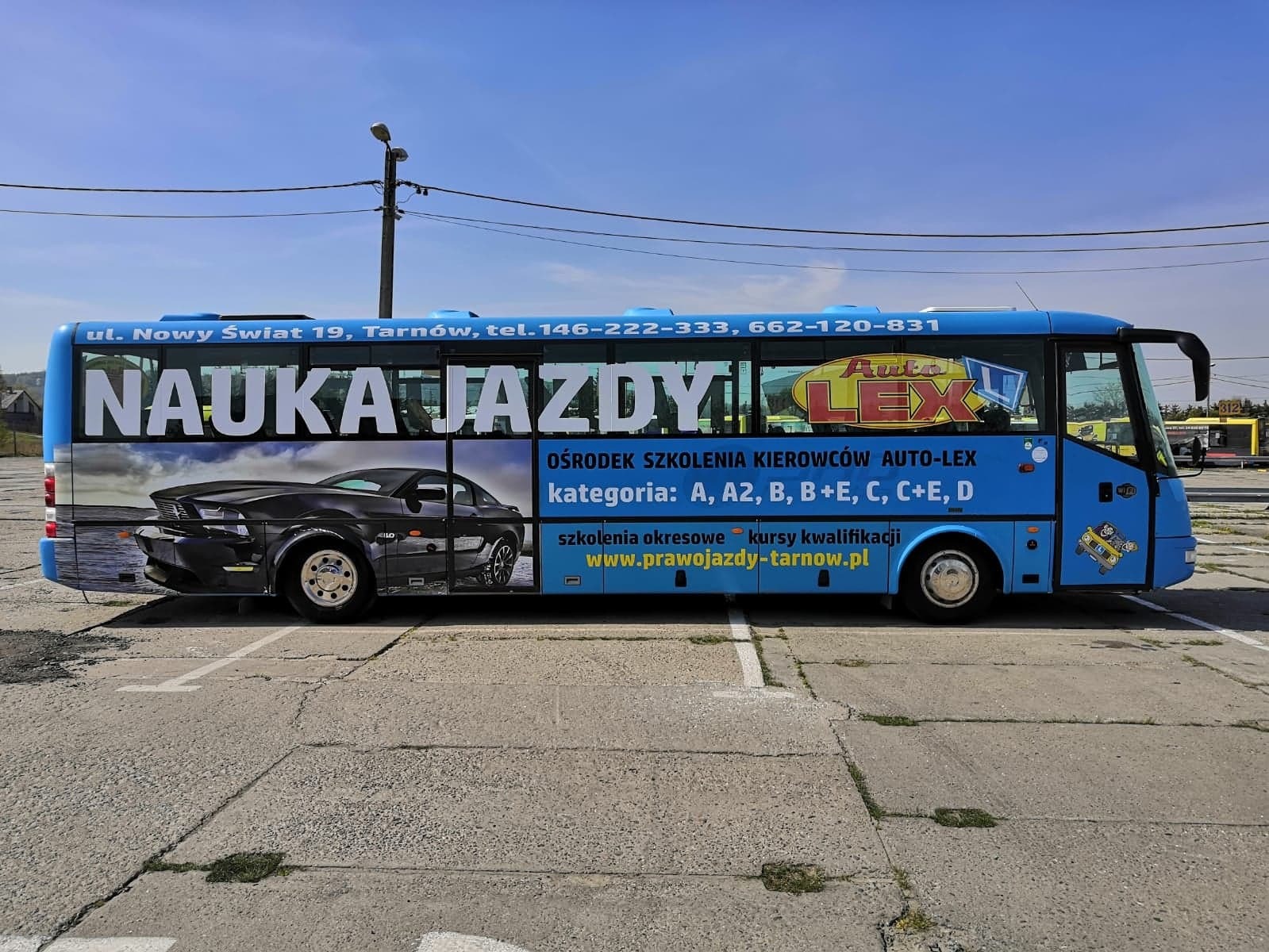 Wszystkie kategorie prawa jazdy - największy plac manewrowy w okolicy!