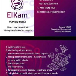 Elkam - Instalatorstwo telekomunikacyjne Żuromin