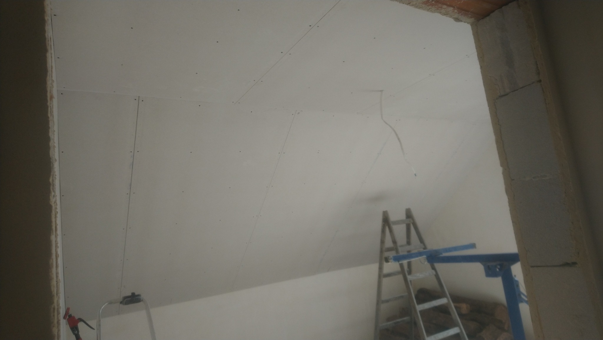 Zabudowa poddasza+wełna