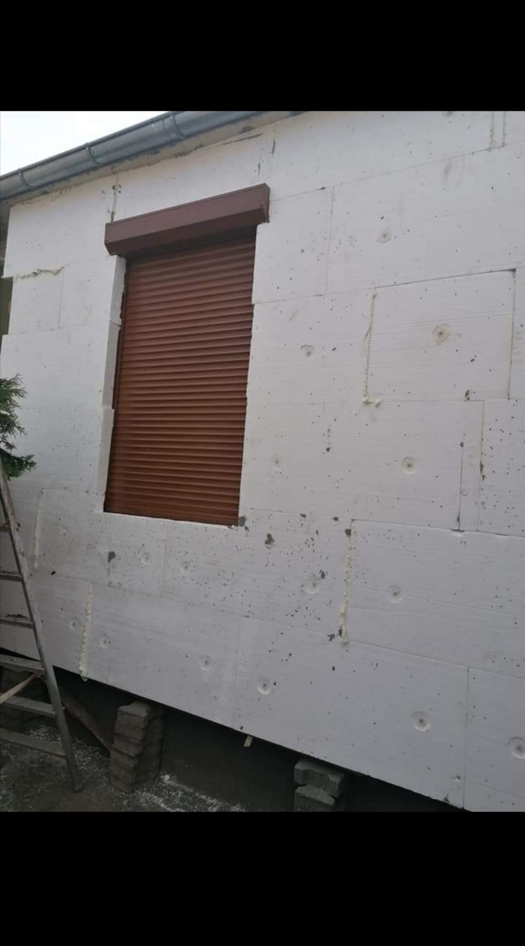 Docieplenie części budynku mieszkalnego