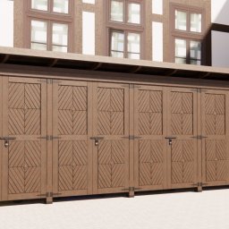 Budowa w trakcie.
Wiata z drzwiami wzorowana na XVIII wiek Polskiego cieślictwa