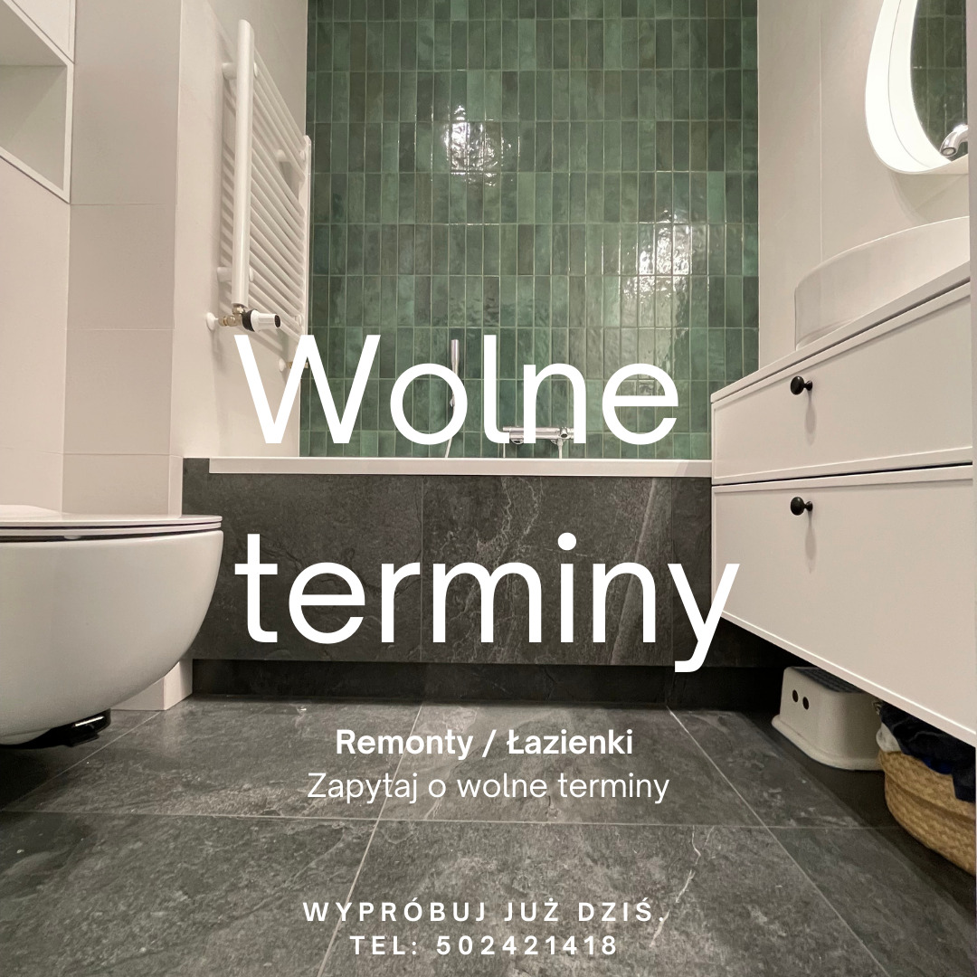 Zapisy na remonty łazienek 2025