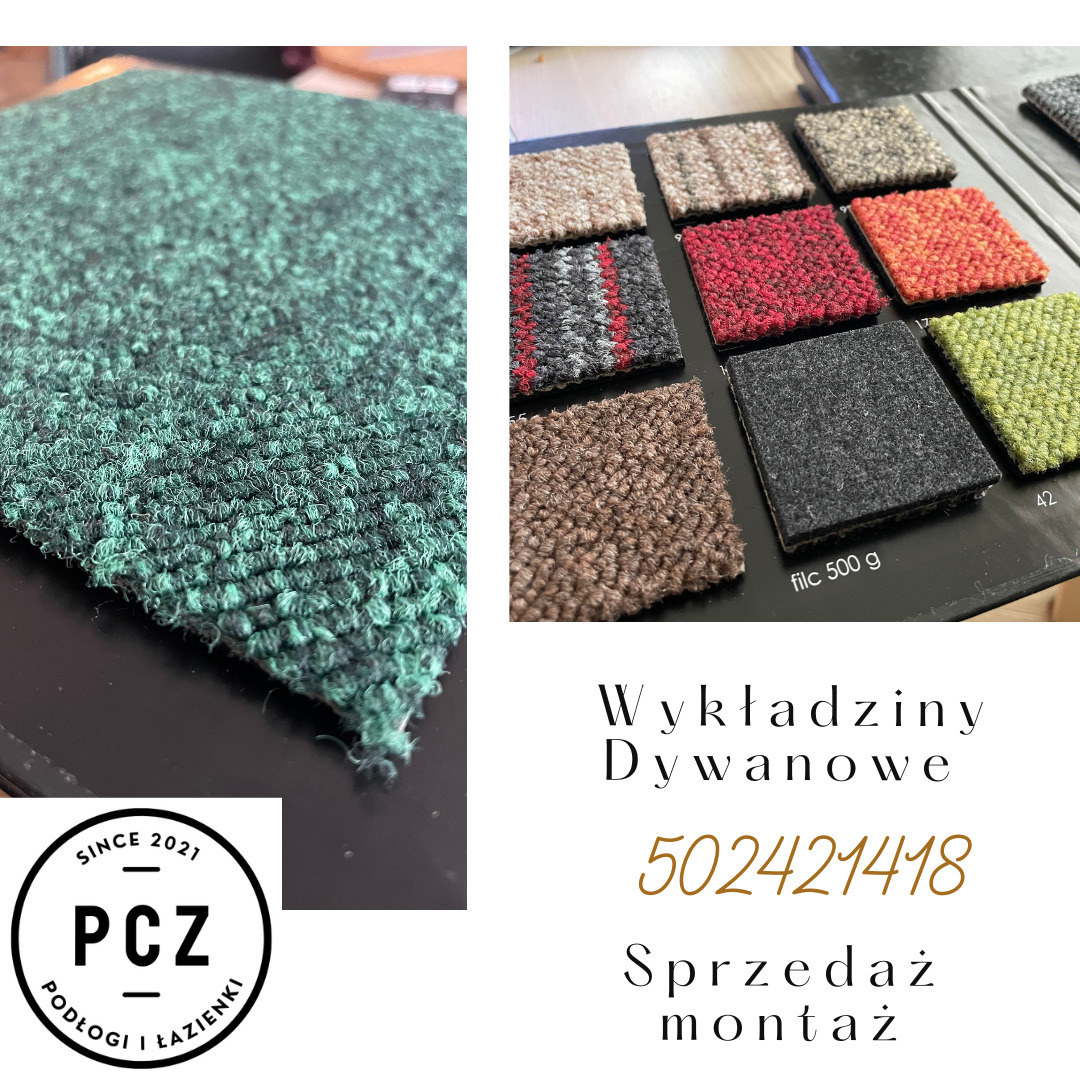Wykładziny dywanowe i PCV