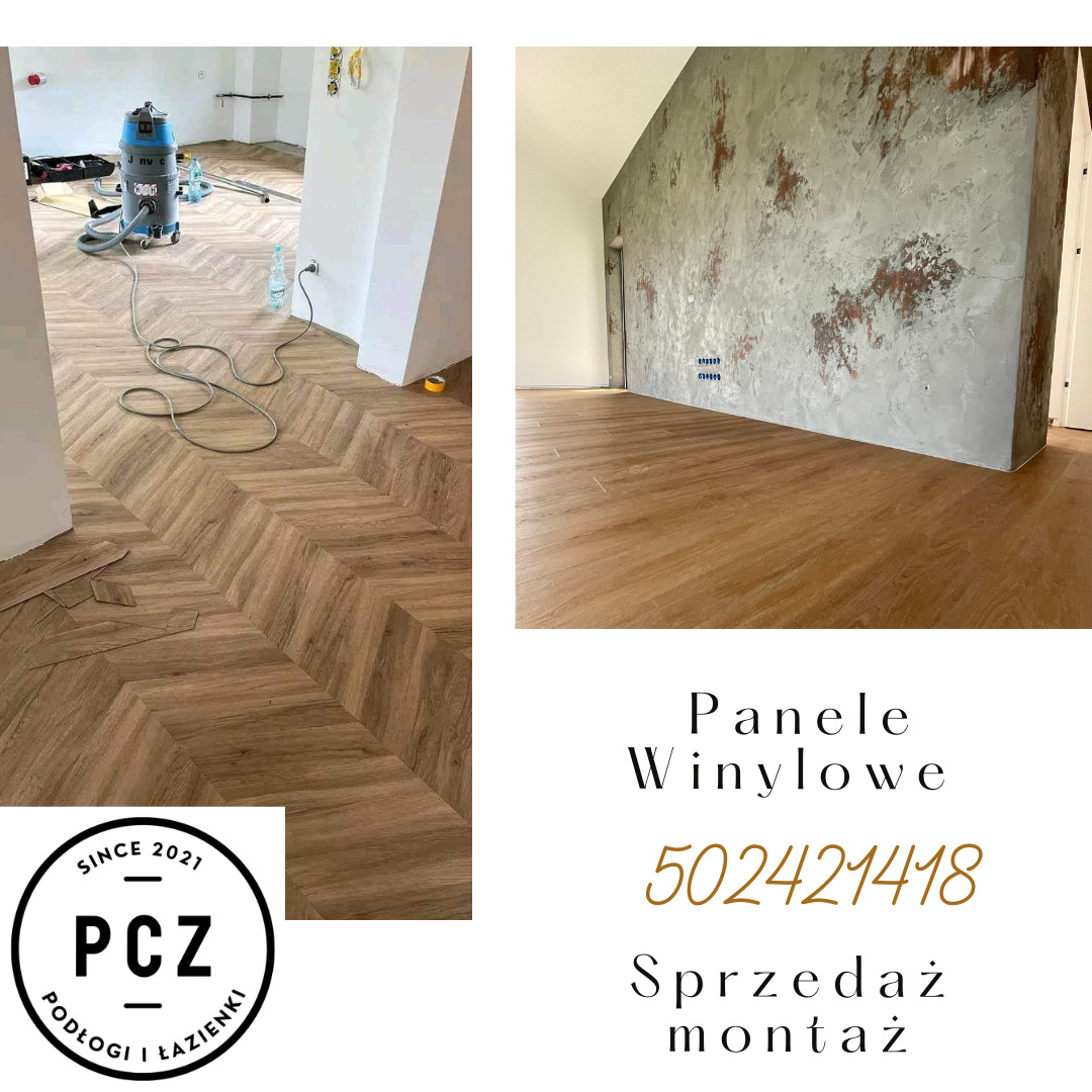 Panele winylowe jodełka wegierska