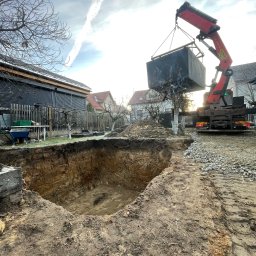 Przyłącze wod kan Drzymałowice 2