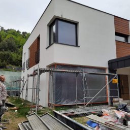 NIKO-MAX - Elewacja Domu Parterowego Nowy Sącz