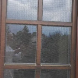 Moskitiera drzwiowa - łukowa.