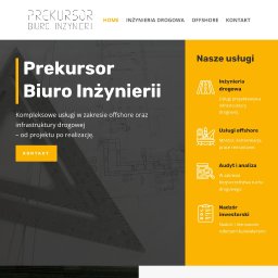 Projekt strony internetowej: biuroprekursor.pl