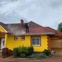 Mycie dachówki ceramicznej