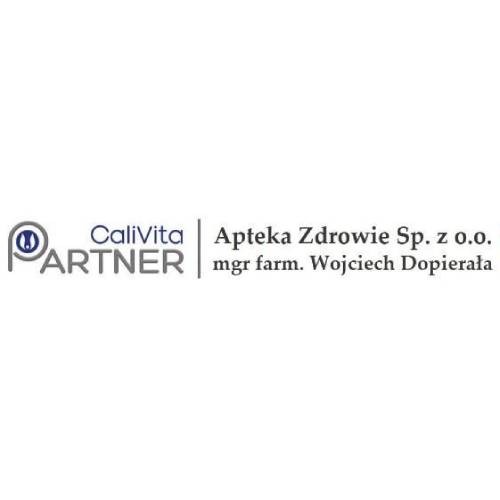 Logo CaliVita Partner Apteka Zdrowie Sp. z o.o. mgr farm. Wojciech Dopierała.