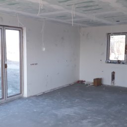 Realizacja  100 m2 sufitu podwieszanego w miejscowości Władysławowo gm. Łabiszyn
