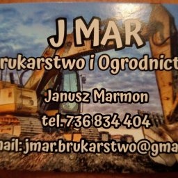 J MAR BRUKARSTWO I OGRODNICTWO - Wyrównywanie Ścian Lubrza