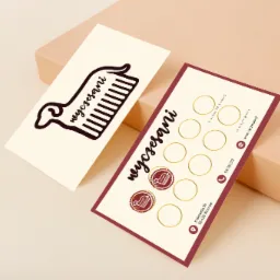 Wizytówka dla salonu Groomerskiego.