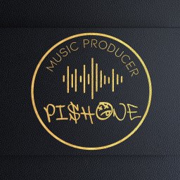 Logo dla producenta muzycznego.