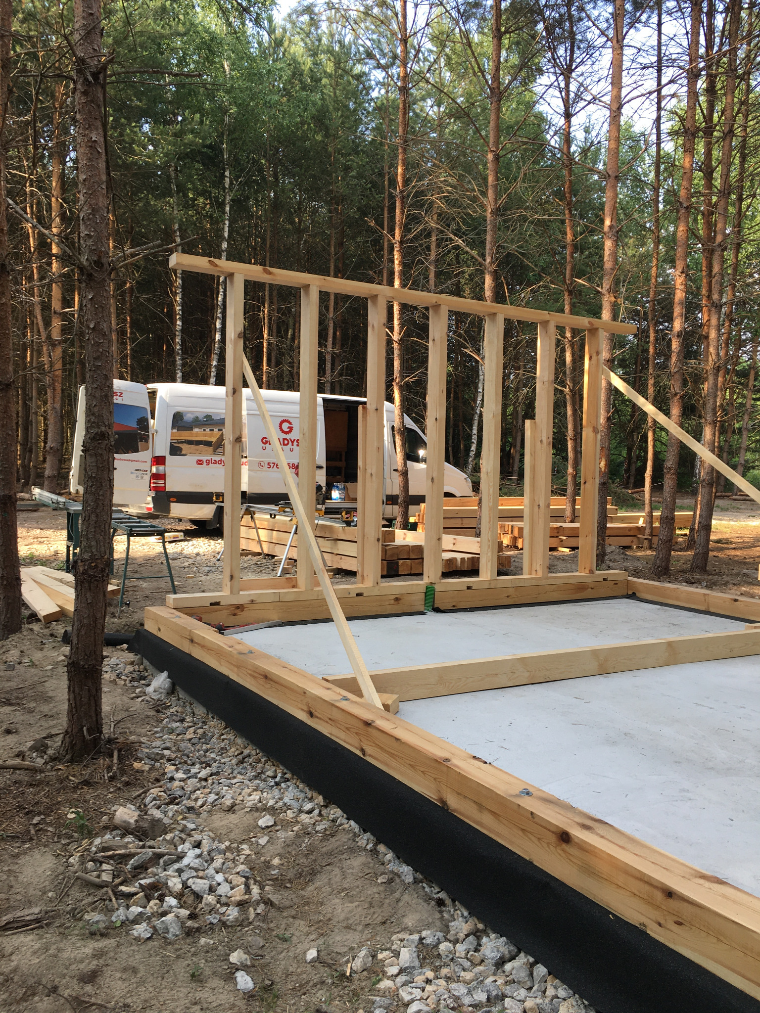 Budowa letniskowego domku 35 mkv