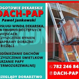 Dach-Pap pogotowie dekarskie - Usługi Naprawy Rynien Krosno Odrzańskie