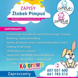 Żłobek Pimpuś, Żłobek Pimpuś 2 - Żłobek Legnica