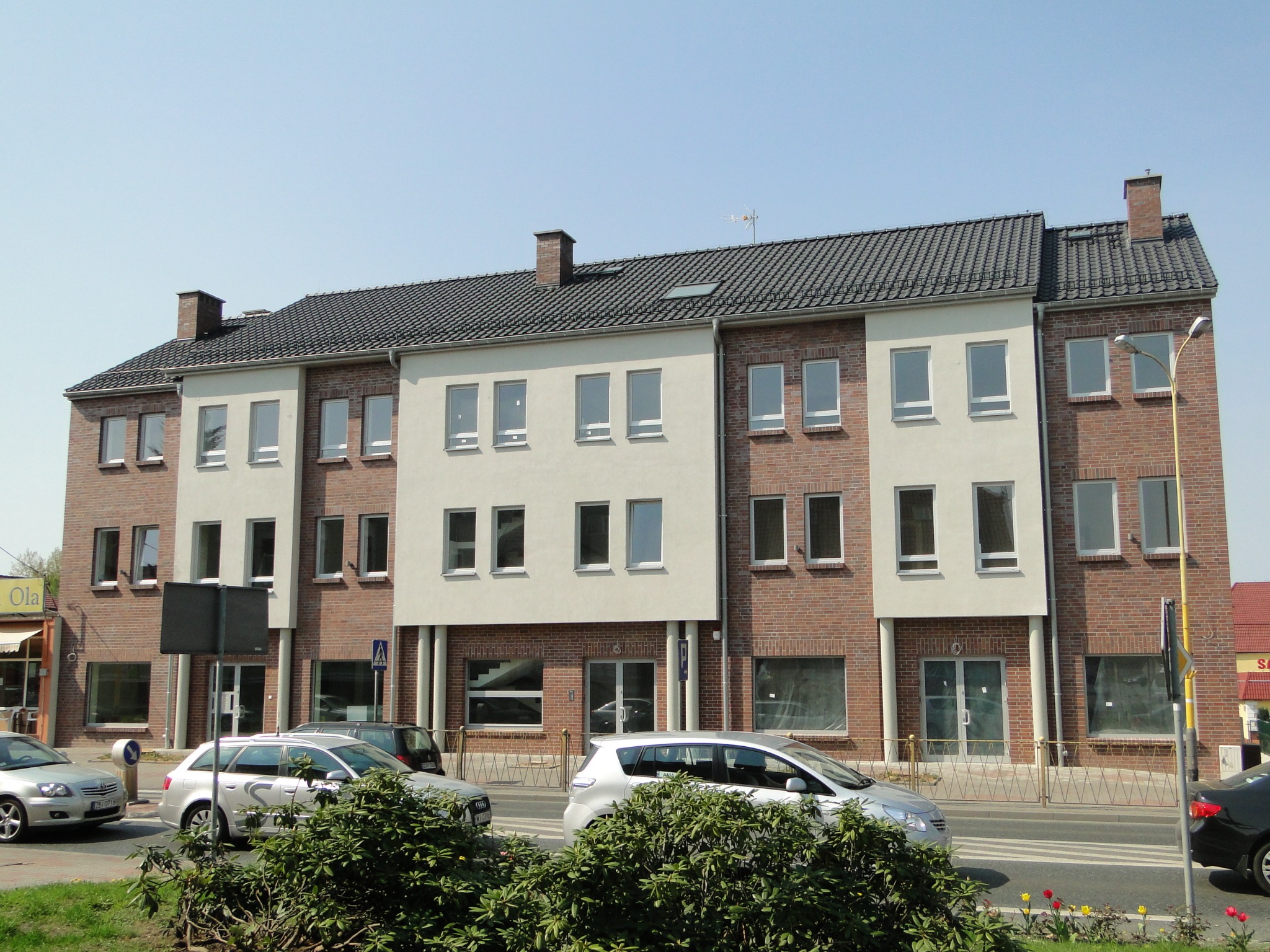 Budynek usługowo mieszkalny przy ul. 3 Maja w Nowogardzie.