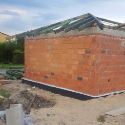 Budowa budynku gospodarczo-garażowego wraz z ociepleniem elewacji Dąbrowa Górnicza