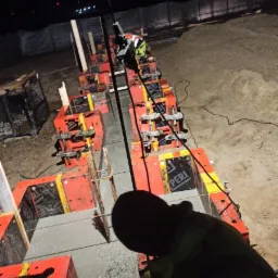 Wykonanie fundamentów hala Rumia