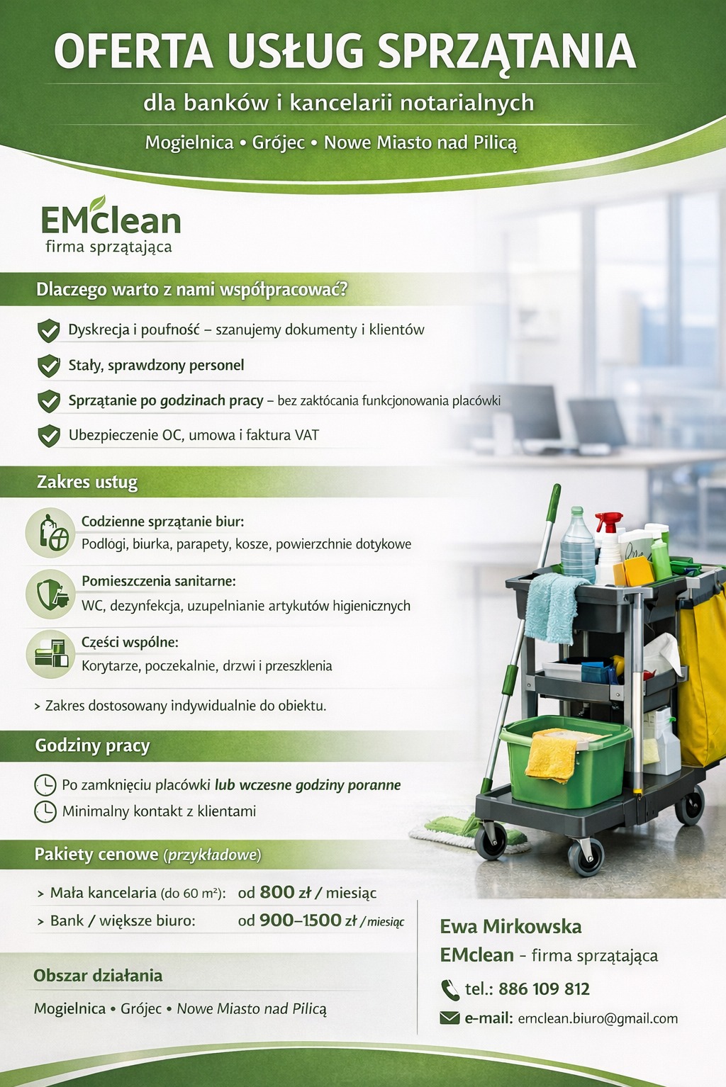 Oferta dla biur i kancelarii