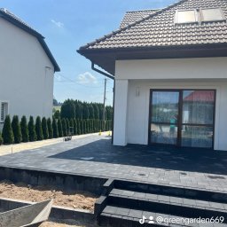 Układanie kostki brukowej Węgrzynów 1