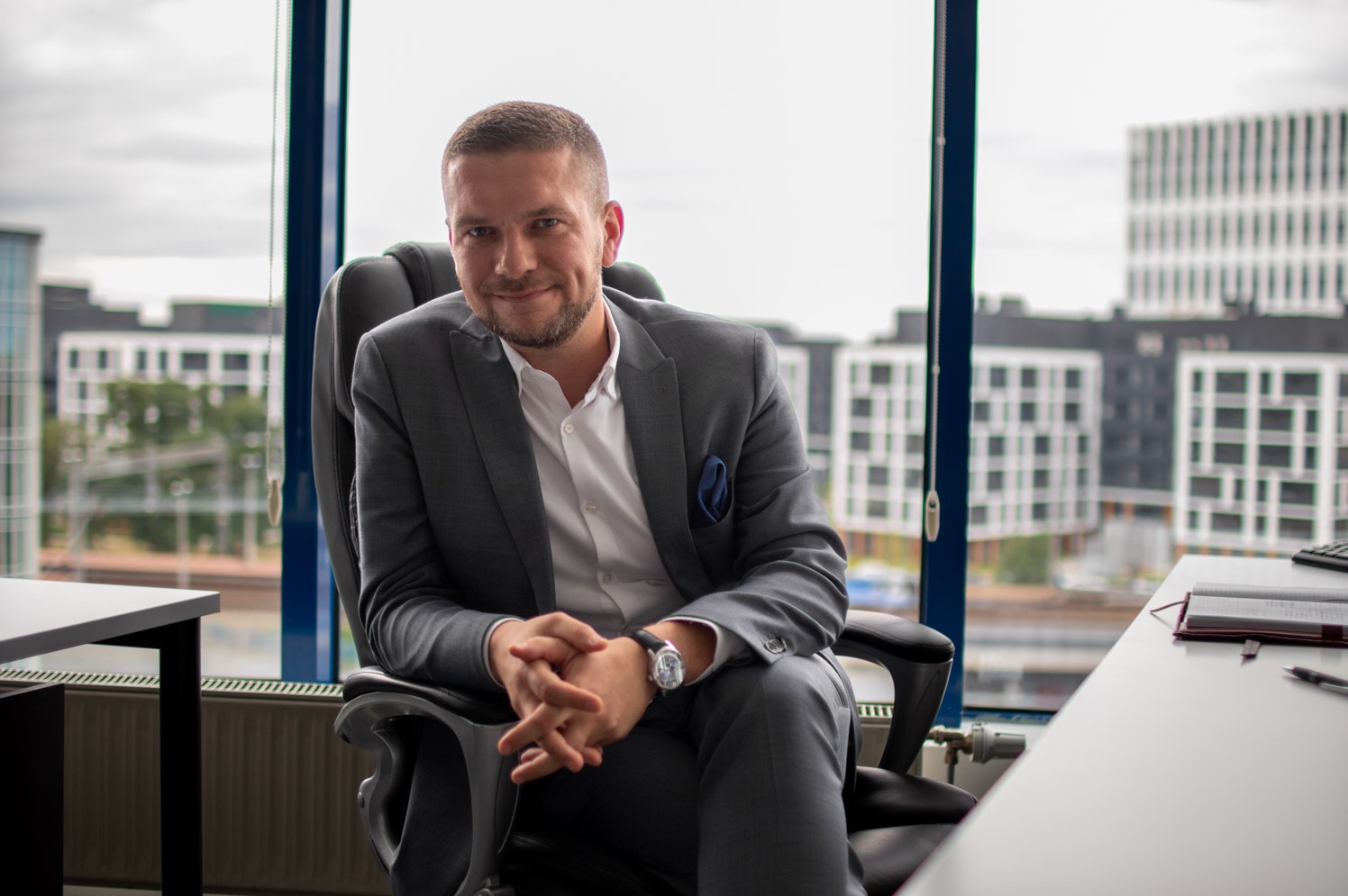 Prezes Marcin Moczarny