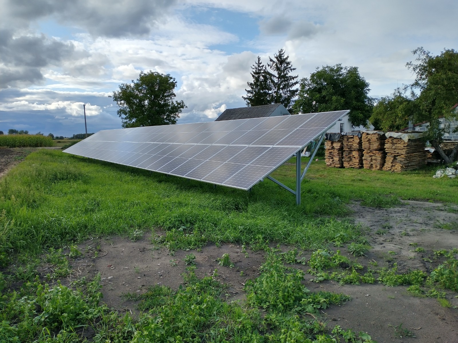 Instalacja na gruncie 18kWp