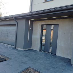 MP TEC - Oświetlenie ledowe wejścia oraz garażu