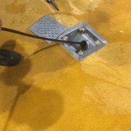 Przepychanie kanalizacji w sklepie Pabianice