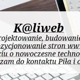 Kaliweb projektowanie stron www w oparciu o nowe technologie