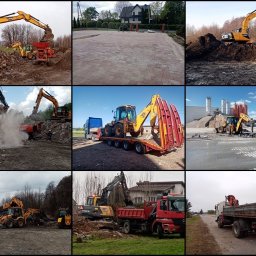 Niwelacja terenu Kikół 2