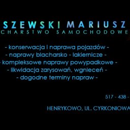 Mariusz Olszewski - blacharstwo samochodowe - Rzetelna Lakiernia Proszkowa w Białymstoku