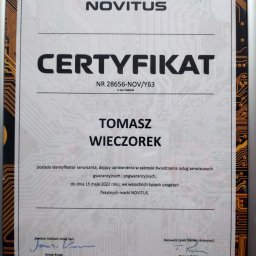 Instalacja, konfiguracja komputerów i sieci Dziwnów 3