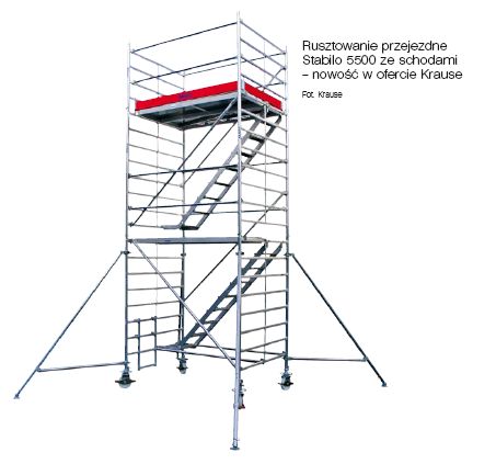 Rusztowania, Drabiny, Pomosty Krause