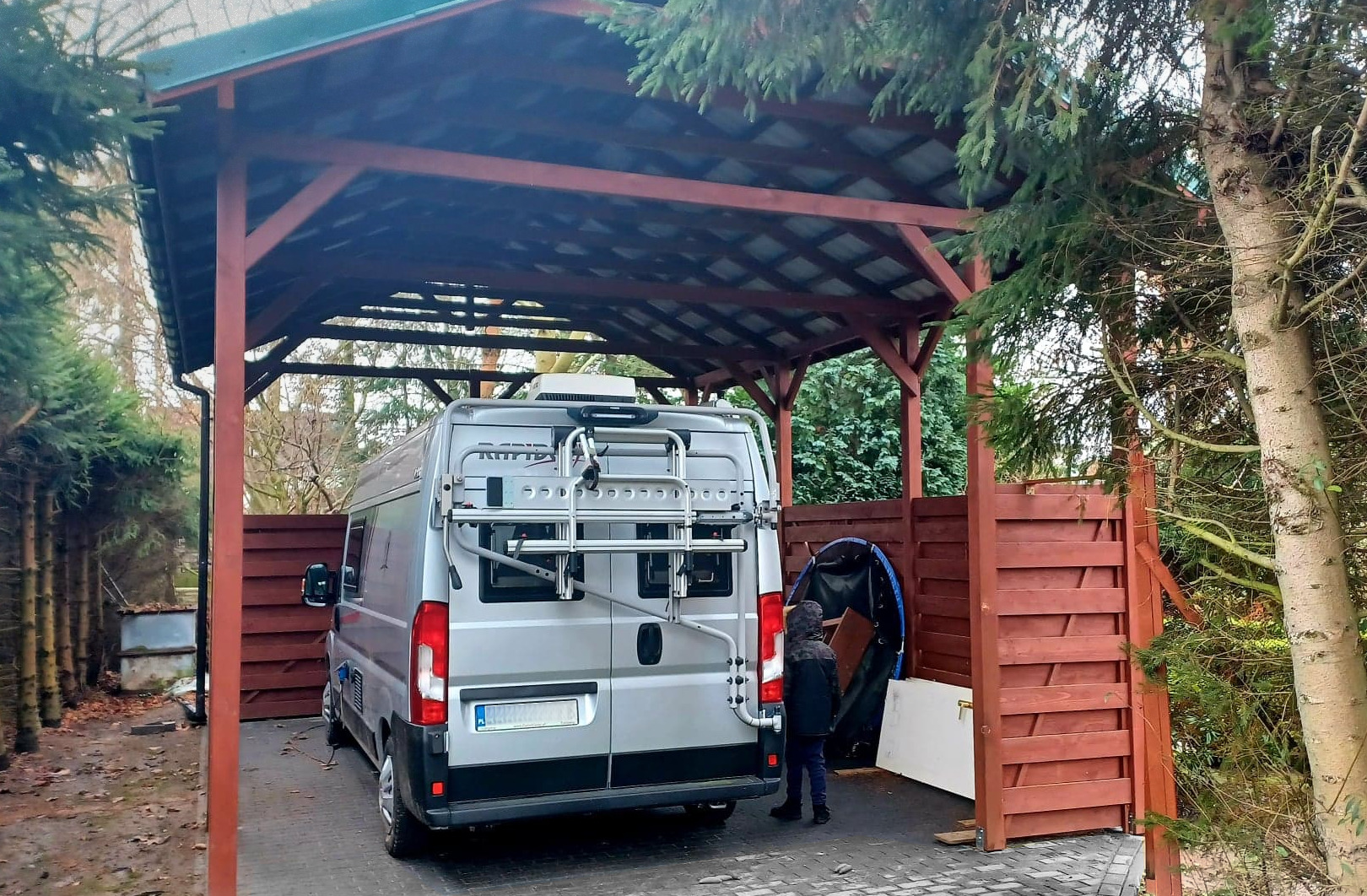 Wiata samochodowa / carport 4 x 6 m