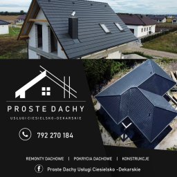 PROSTE DACHY USŁUGI CIESIELSKO-DEKARSKIE MARCIN KWIETNIEWSKI - Naprawa Pokrycia Dachu Gorz&oacute;w Wielkopolski