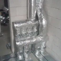 Rozdzielnia wyciągu i nawiewu.