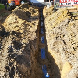 Przyłącze wod kan Miejska Górka 3