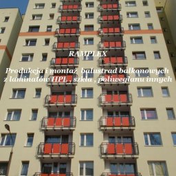 RAMPLEX - Produkcja, montaż balustrad balkonowych różnego typu